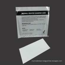 Thermal Printer Cleaning Card, 4'' x 6'' , 25 cards/Bag